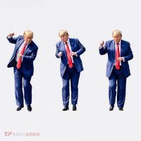 Donald Trump Is Your President Qr Trump Dance (2side) Mousepad thumb 1