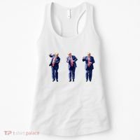 Donald Trump Is Your President Qr Trump Dance (2side) Women's Tank Top thumb 0
