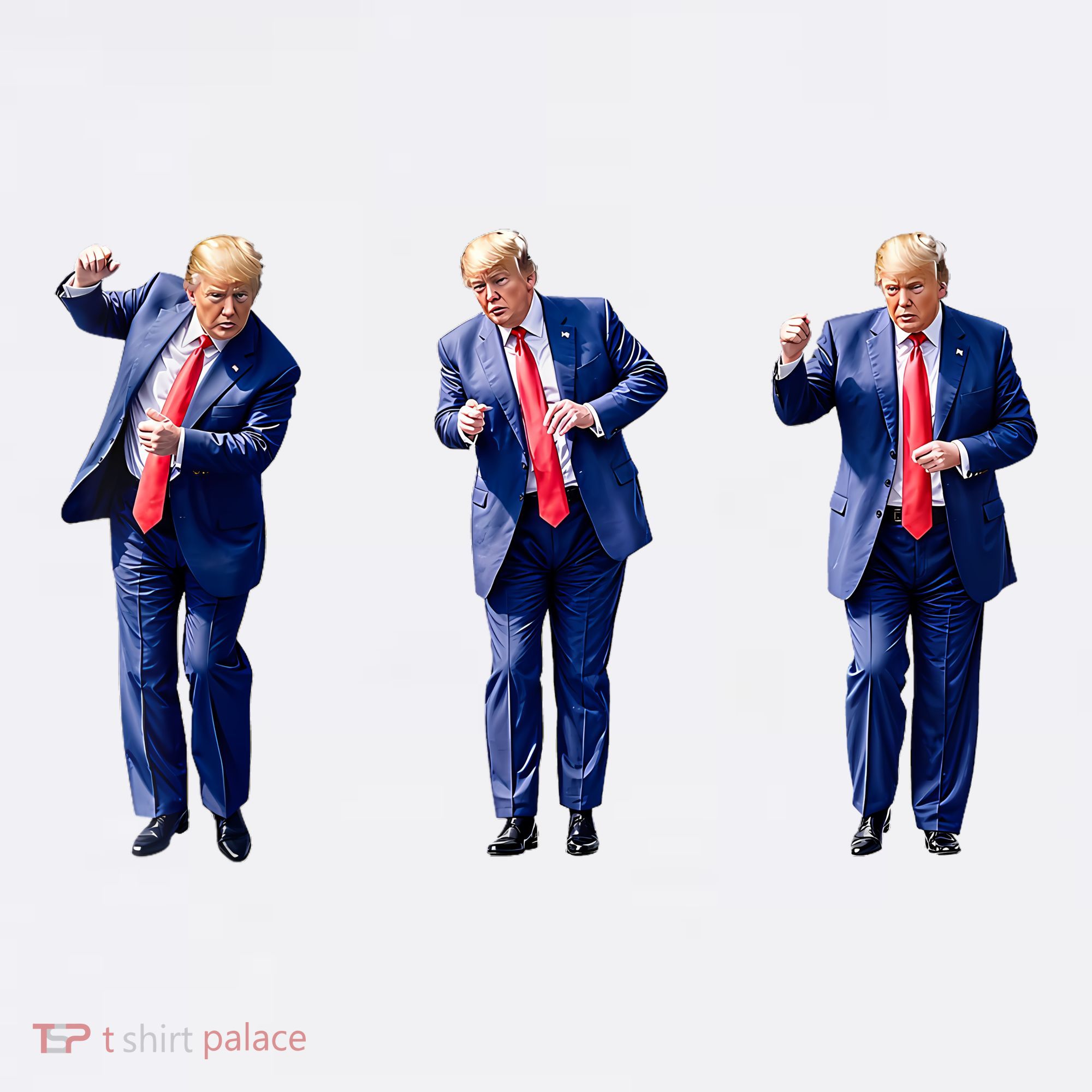 Donald Trump Is Your President Qr Trump Dance (2side) Baby Bodysuit