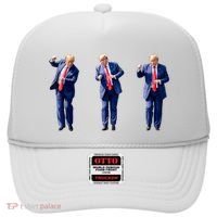 Donald Trump Is Your President Qr Trump Dance (2side) Hat thumb 0