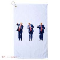 Donald Trump Is Your President Qr Trump Dance (2side) Golf Towel thumb 0