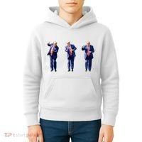 Donald Trump Is Your President Qr Trump Dance (2side) Kids Hoodie thumb 4