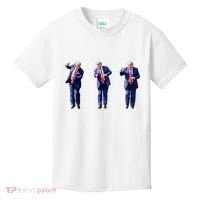 Donald Trump Is Your President Qr Trump Dance (2side) Kids T-Shirt thumb 0