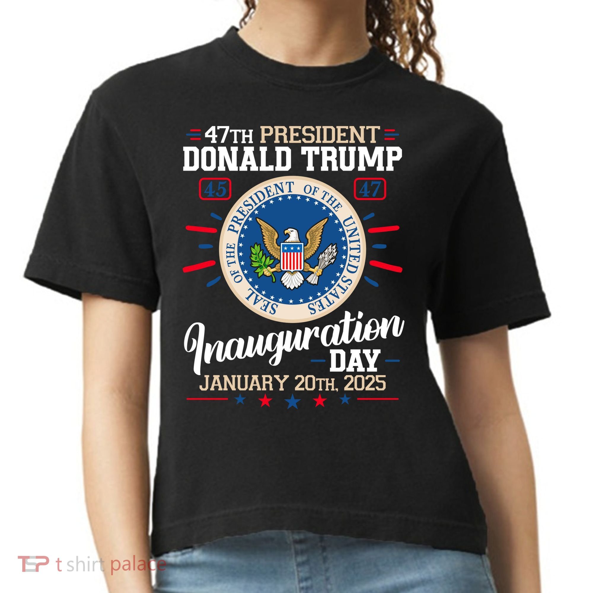 Donald Trump Inauguration Day 2025 Comfort Colors Boxy T-Shirt
