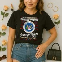 Donald Trump Inauguration Day 2025 Comfort Colors Boxy T-Shirt thumb 2