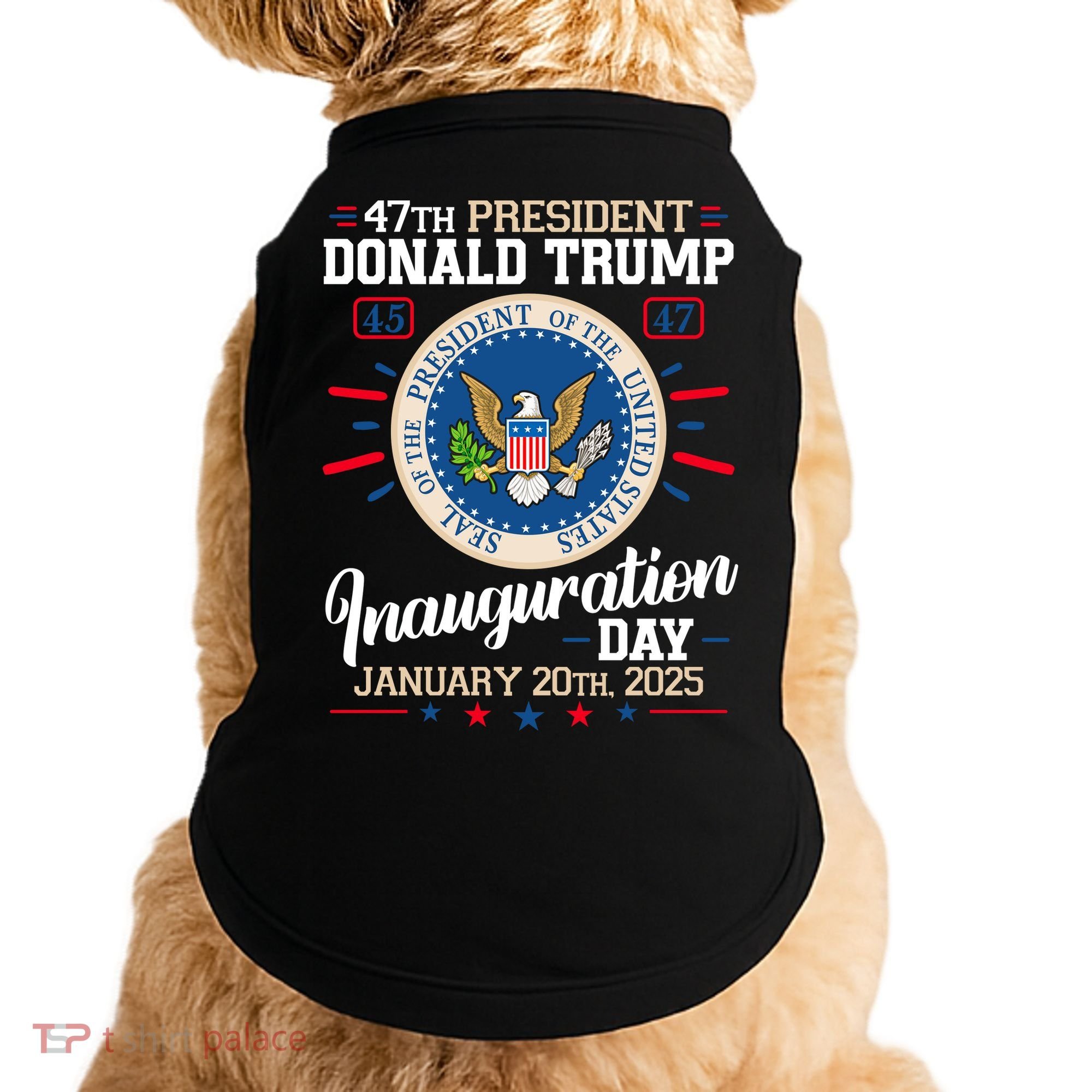 Donald Trump Inauguration Day 2025 Doggie Tank