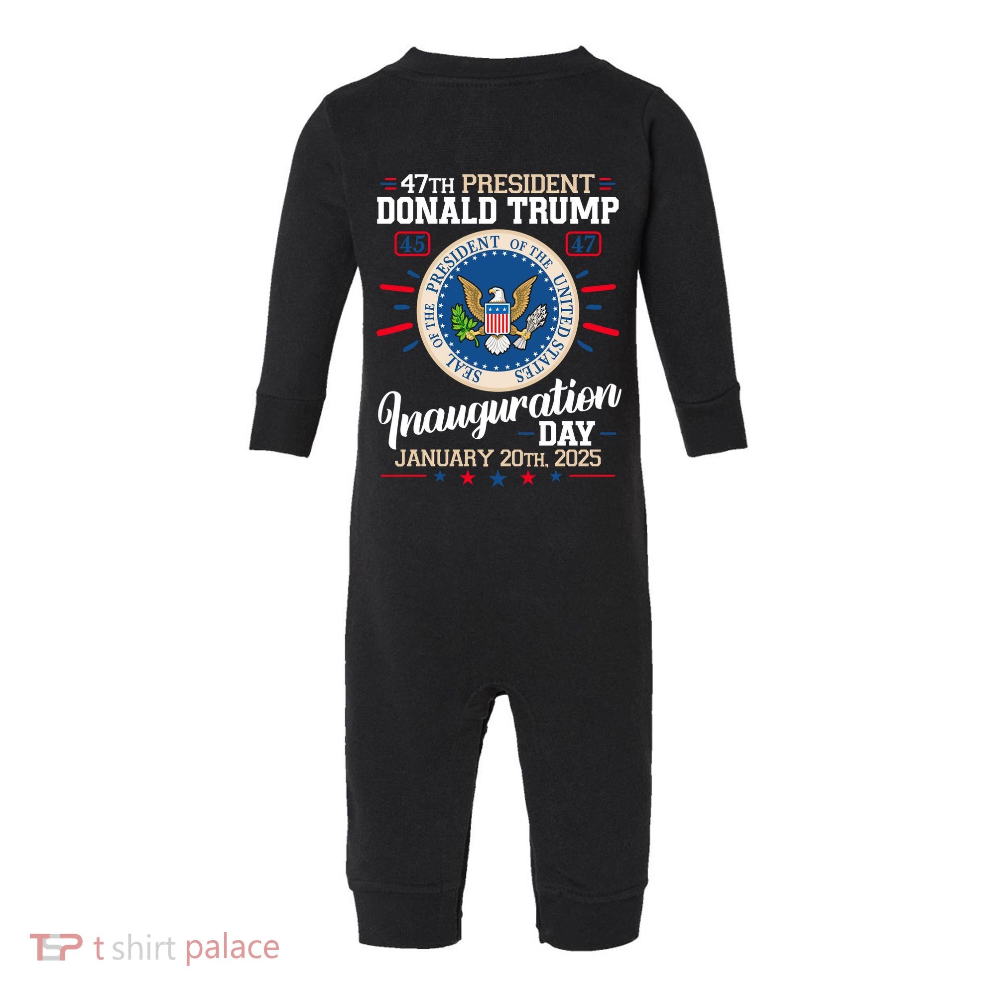 Donald Trump Inauguration Day 2025 Infant Fleece One Piece