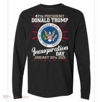 Donald Trump Inauguration Day 2025 Comfort Colors Heavyweight Long Sleeve T-Shirt thumb 0