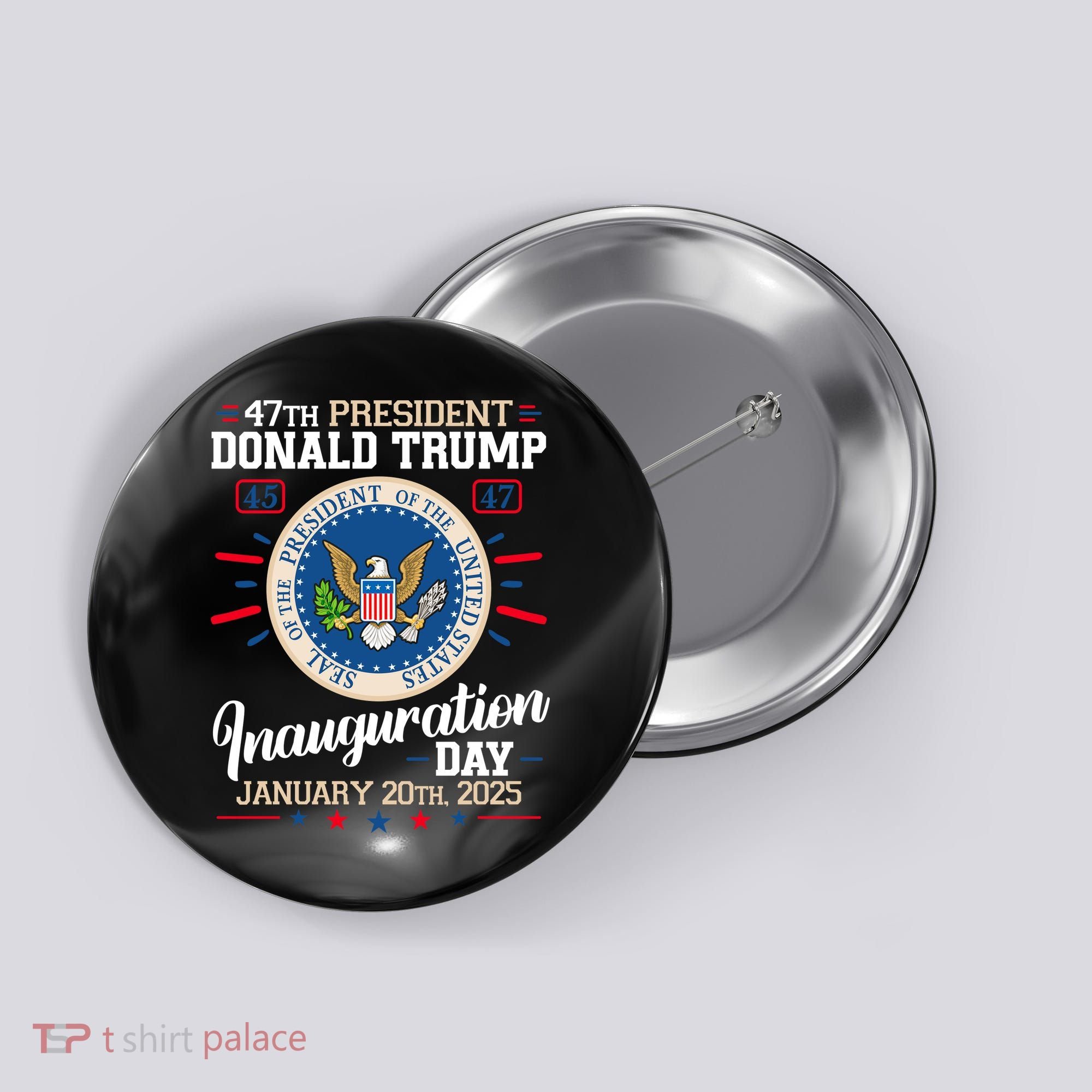 Donald Trump Inauguration Day 2025 Button