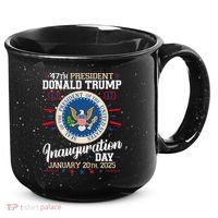 Donald Trump Inauguration Day 2025 15oz Campfire Ceramic Mug thumb 0