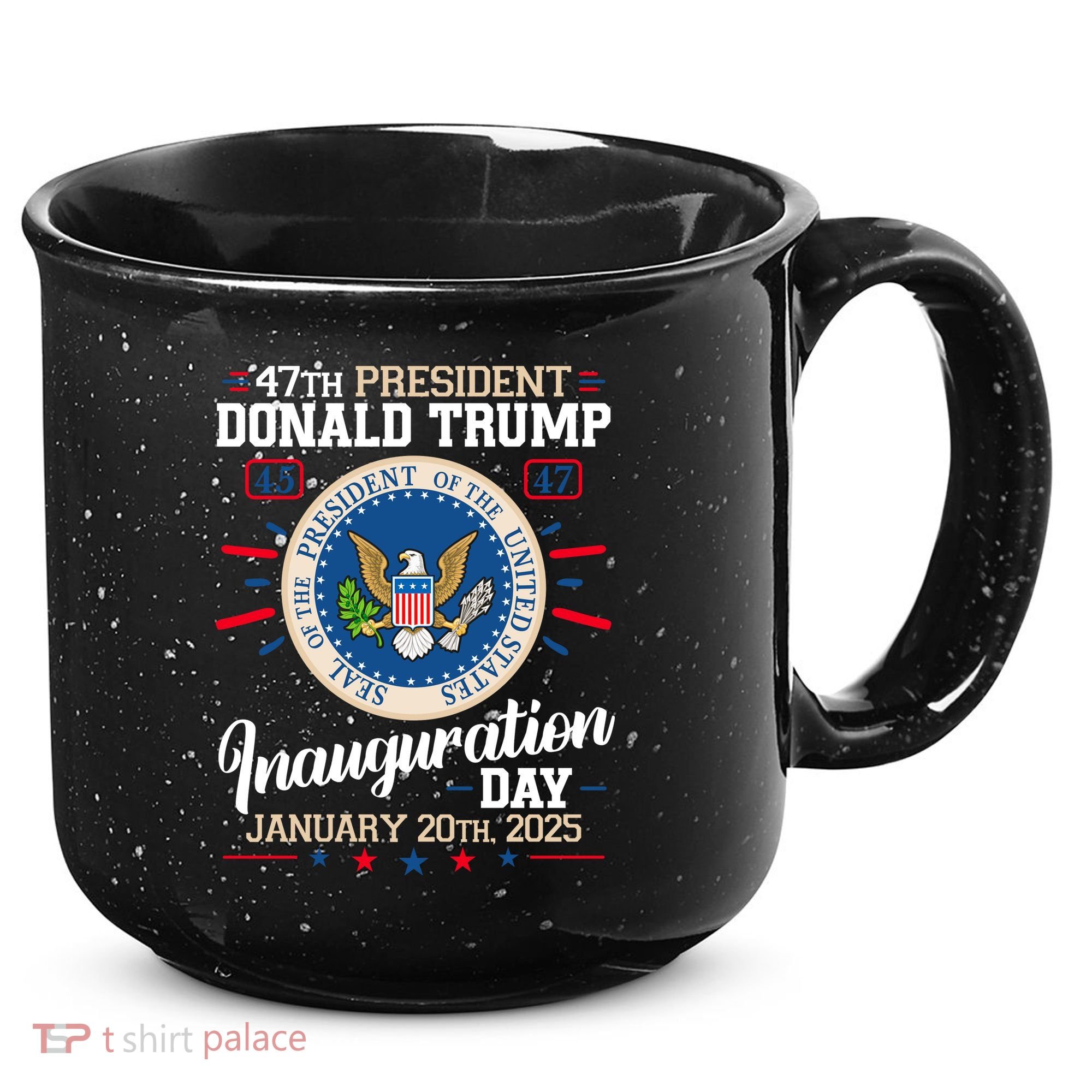 Donald Trump Inauguration Day 2025 15oz Campfire Ceramic Mug