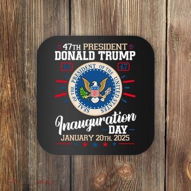 Donald Trump Inauguration Day 2025 Coaster