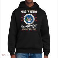 Donald Trump Inauguration Day 2025 District V.I.T. Heavyweight Hoodie thumb 0