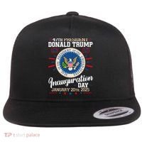 Donald Trump Inauguration Day 2025 Flat Bill Trucker Hat thumb 0