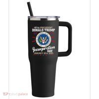 Donald Trump Inauguration Day 2025 40oz Vacuum Insulated Stainless Steel Travel Tumbler thumb 0