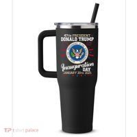 Donald Trump Inauguration Day 2025 40oz Vacuum Insulated Stainless Steel Travel Tumbler thumb 2