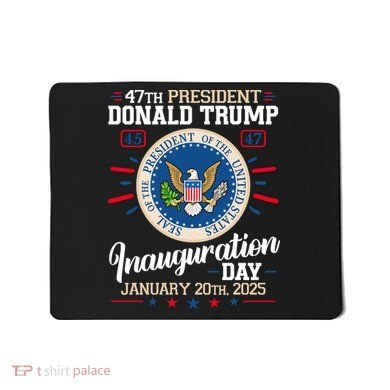Donald Trump Inauguration Day 2025 Mousepad