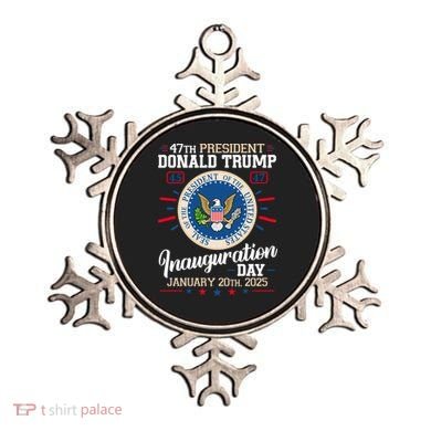 Donald Trump Inauguration Day 2025 Ornament