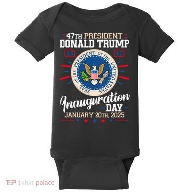 Donald Trump Inauguration Day 2025 Baby Bodysuit