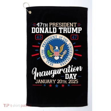 Donald Trump Inauguration Day 2025 Golf Towel
