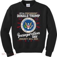 Donald Trump Inauguration Day 2025 Kids Sweatshirt thumb 0