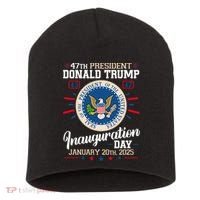 Donald Trump Inauguration Day 2025 Short Acrylic Beanie thumb 0