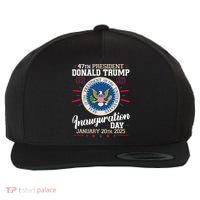 Donald Trump Inauguration Day 2025 Wool Snapback Cap thumb 0