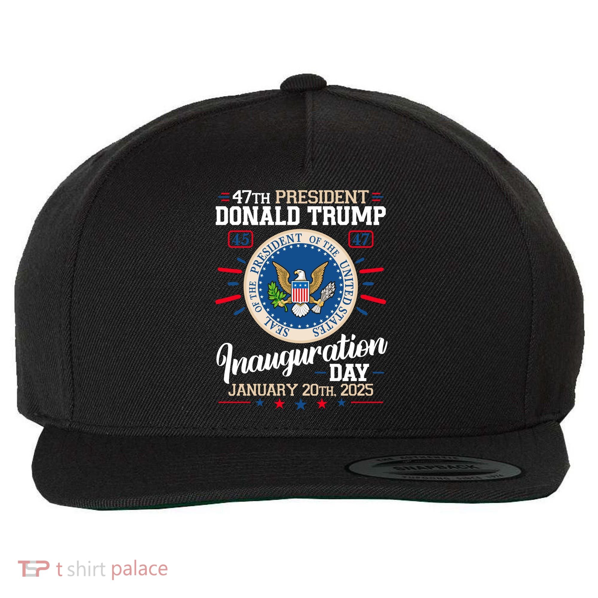 Donald Trump Inauguration Day 2025 Wool Snapback Cap