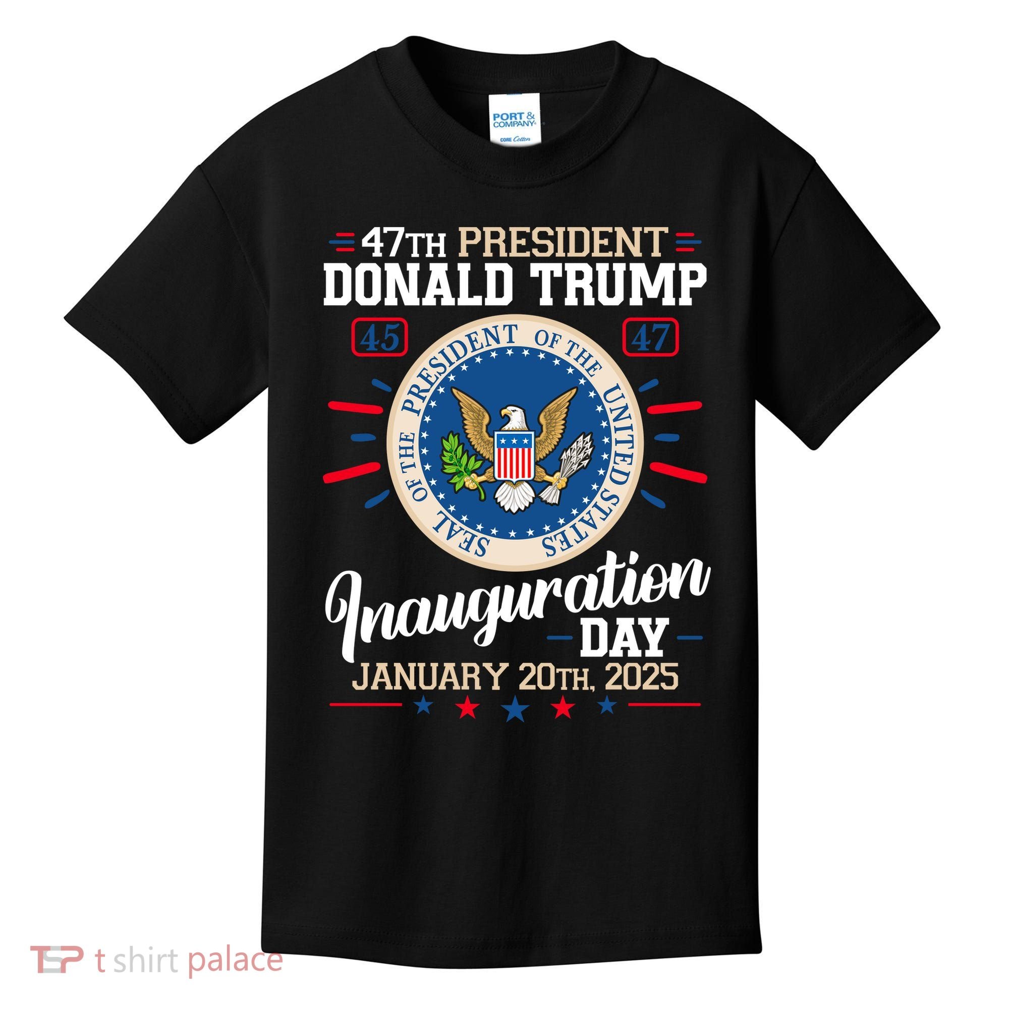 Donald Trump Inauguration Day 2025 Kids T-Shirt