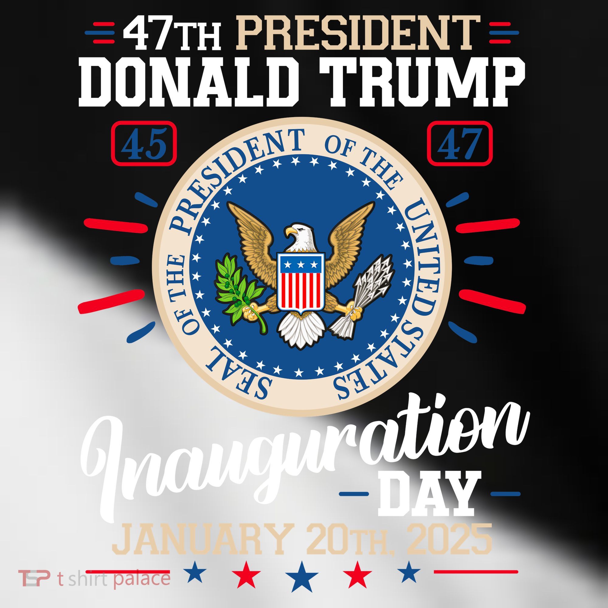 Donald Trump Inauguration Day 2025 Toddler Fine Jersey T-Shirt