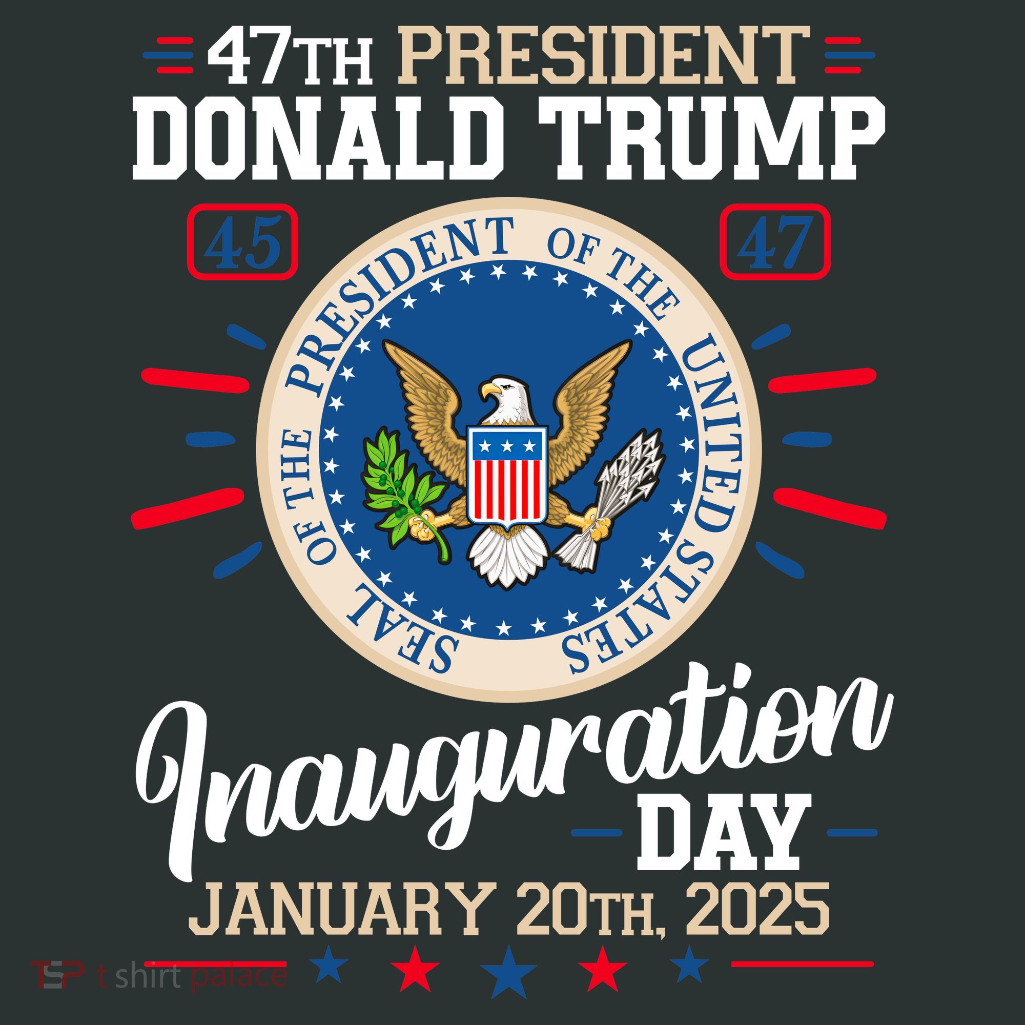 Donald Trump Inauguration Day 2025 Infant Baby Jersey Bodysuit