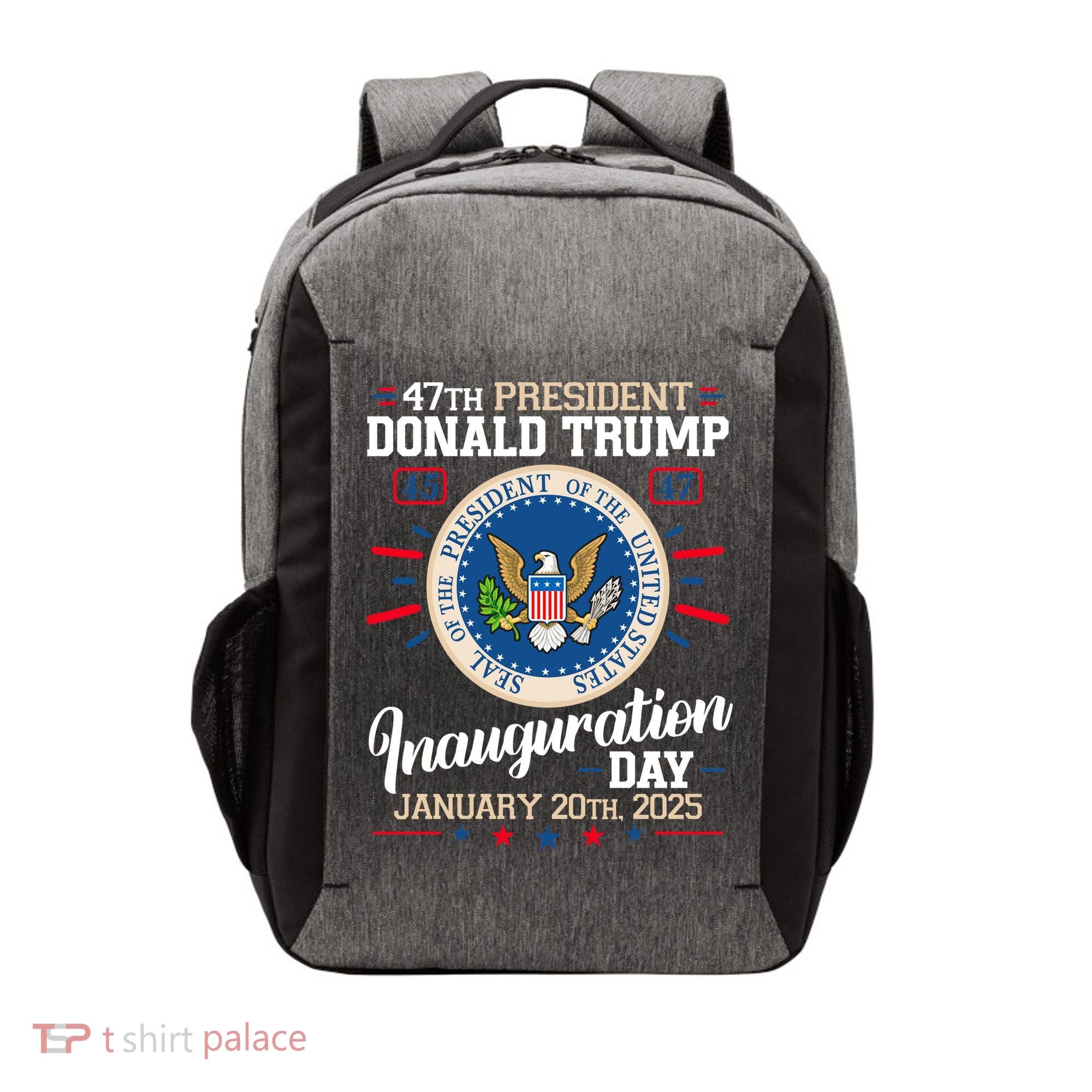 Donald Trump Inauguration Day 2025 Vector Backpack