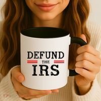 Defund The IRS Coffee Mug thumb 3