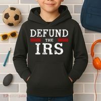 Defund The IRS Kids Hoodie thumb 2