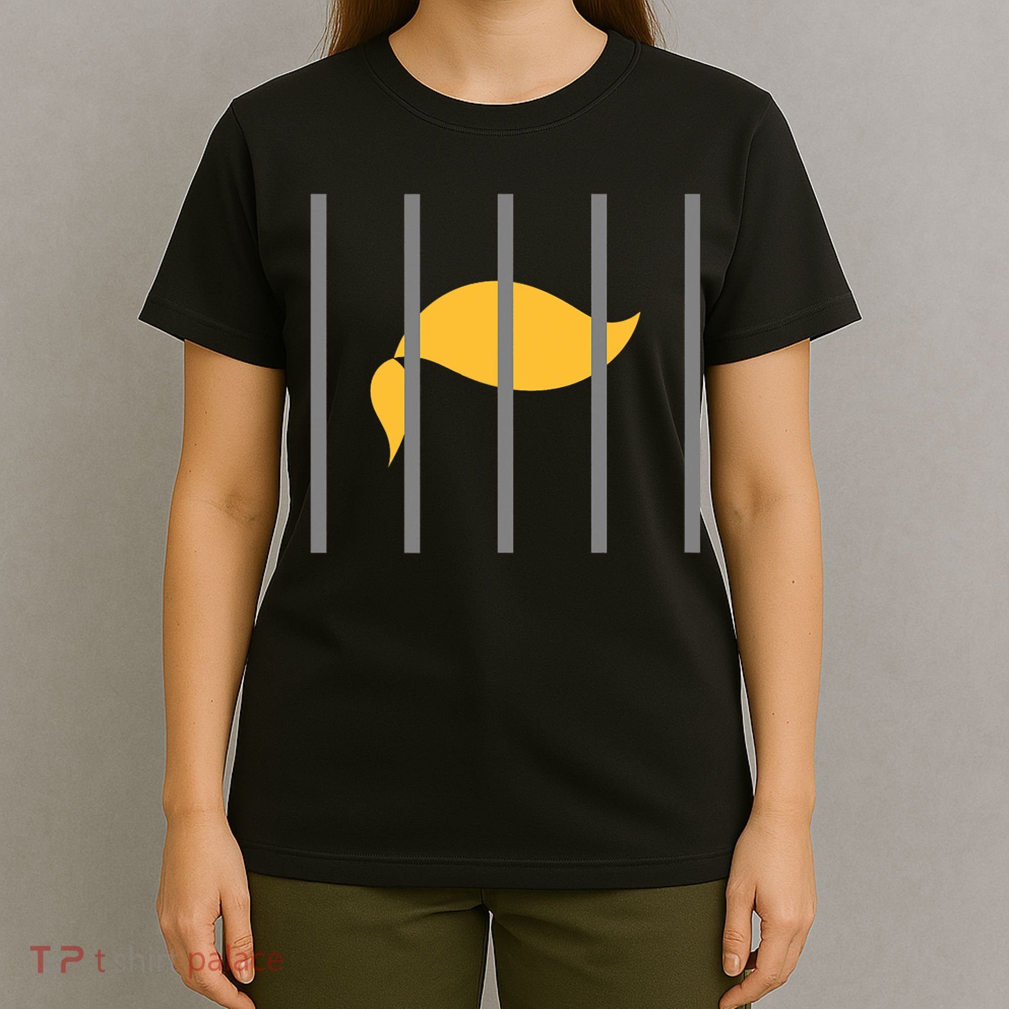 Donald Trump Impeach Anti Trump Behind Bars T-Shirt