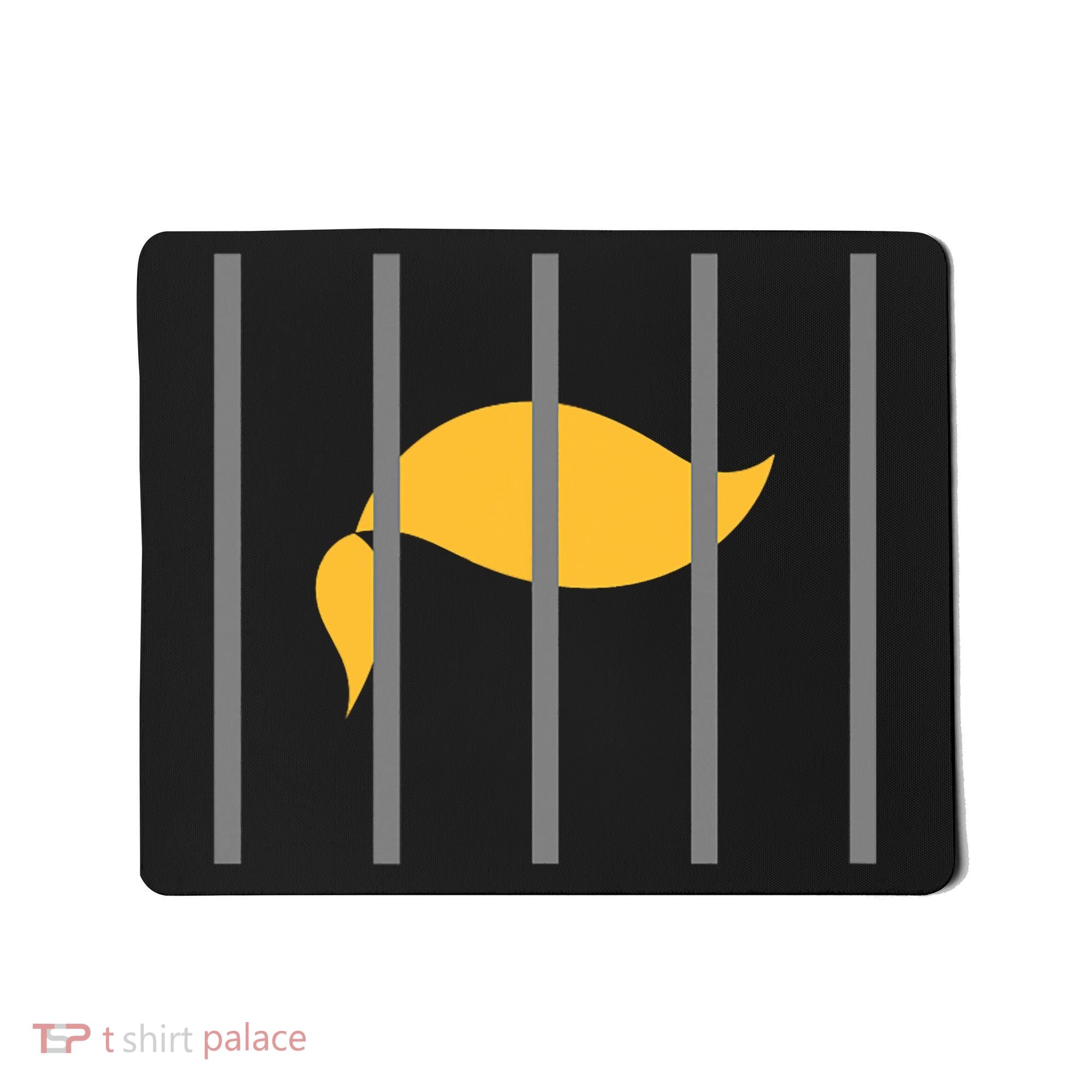 Donald Trump Impeach Anti Trump Behind Bars Mousepad
