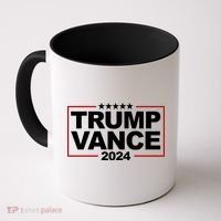 Donald Trump J. D. Vance Vice President 2024 Coffee Mug thumb 0