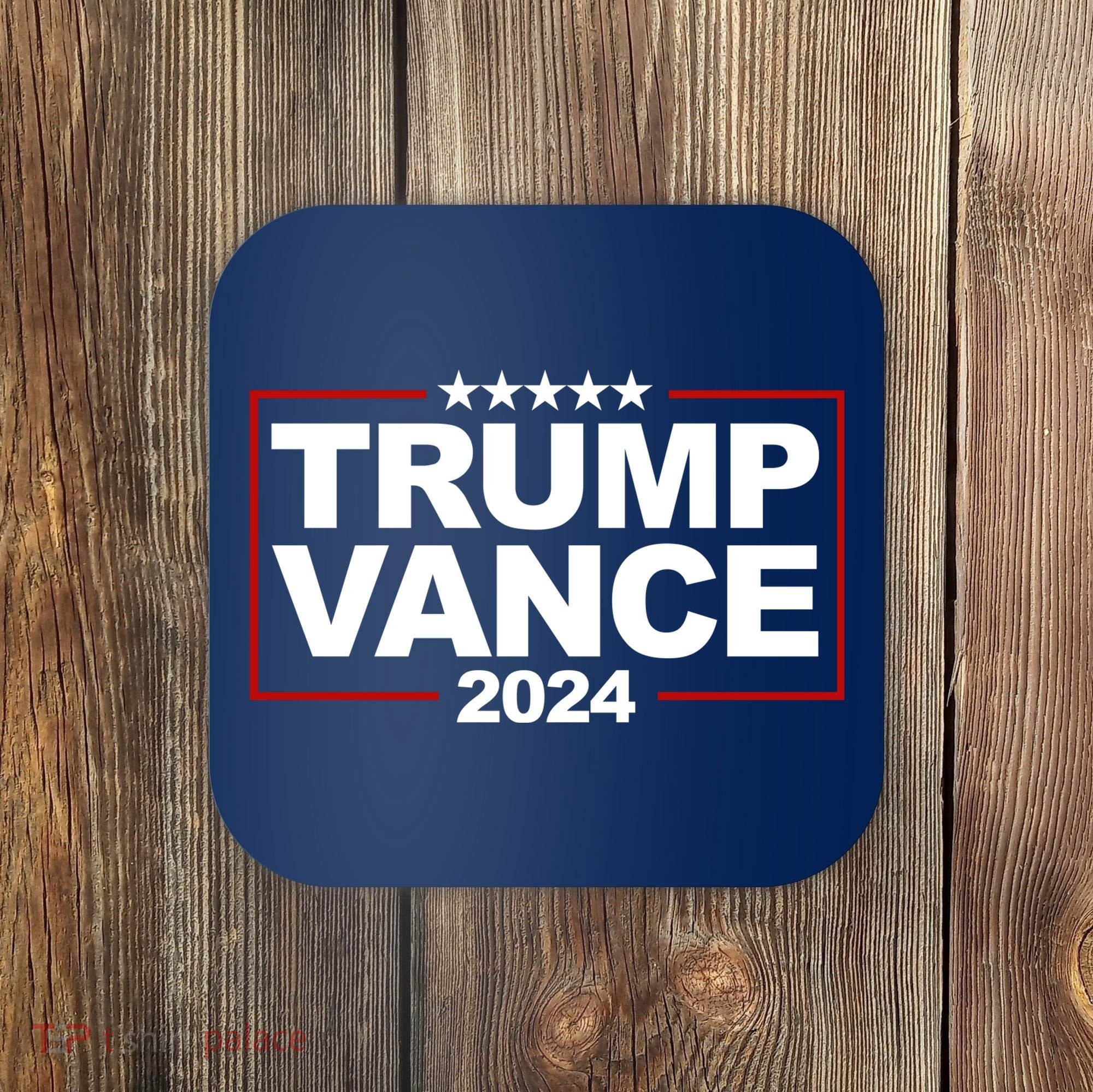 Donald Trump J. D. Vance Vice President 2024 Coaster
