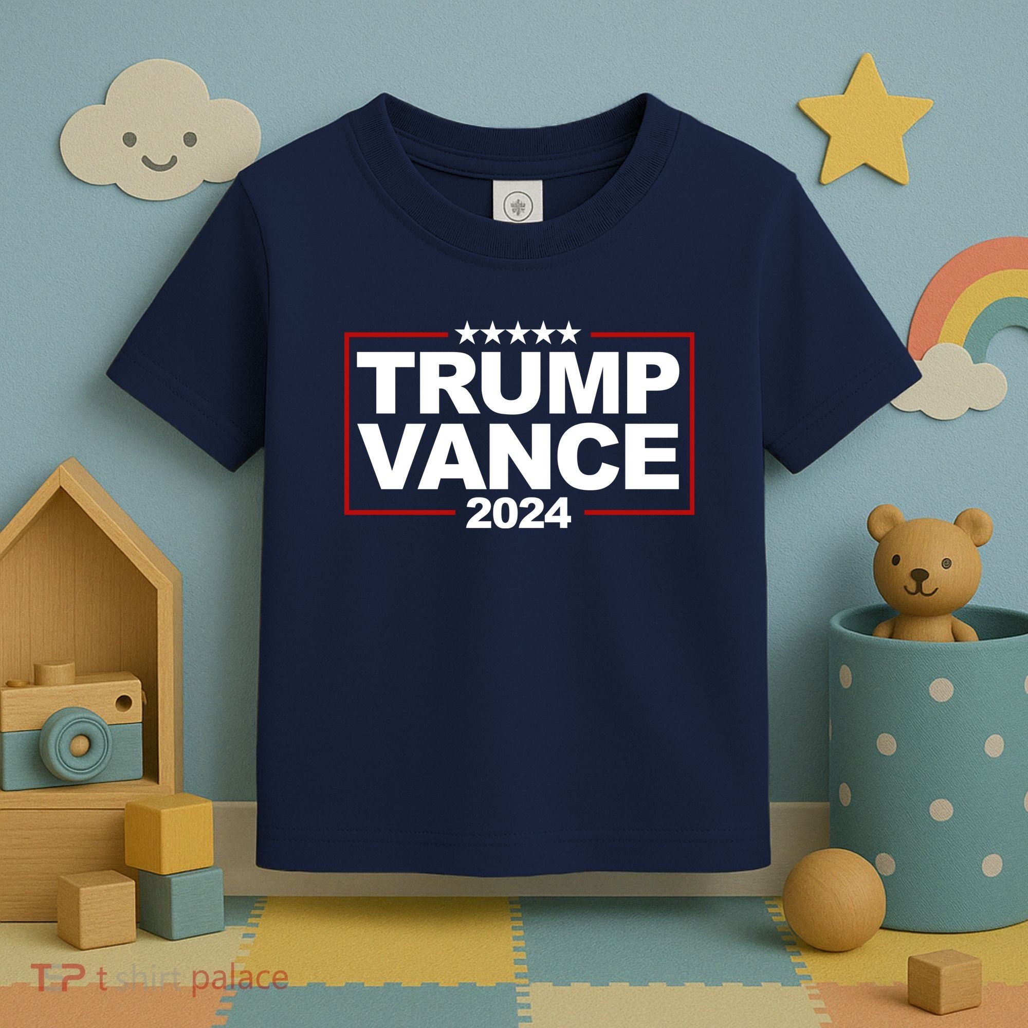 Donald Trump J. D. Vance Vice President 2024 Toddler T-Shirt