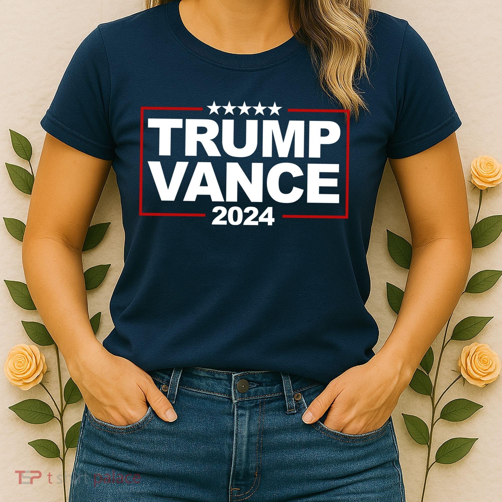 Donald Trump J. D. Vance Vice President 2024 Women's T-Shirt