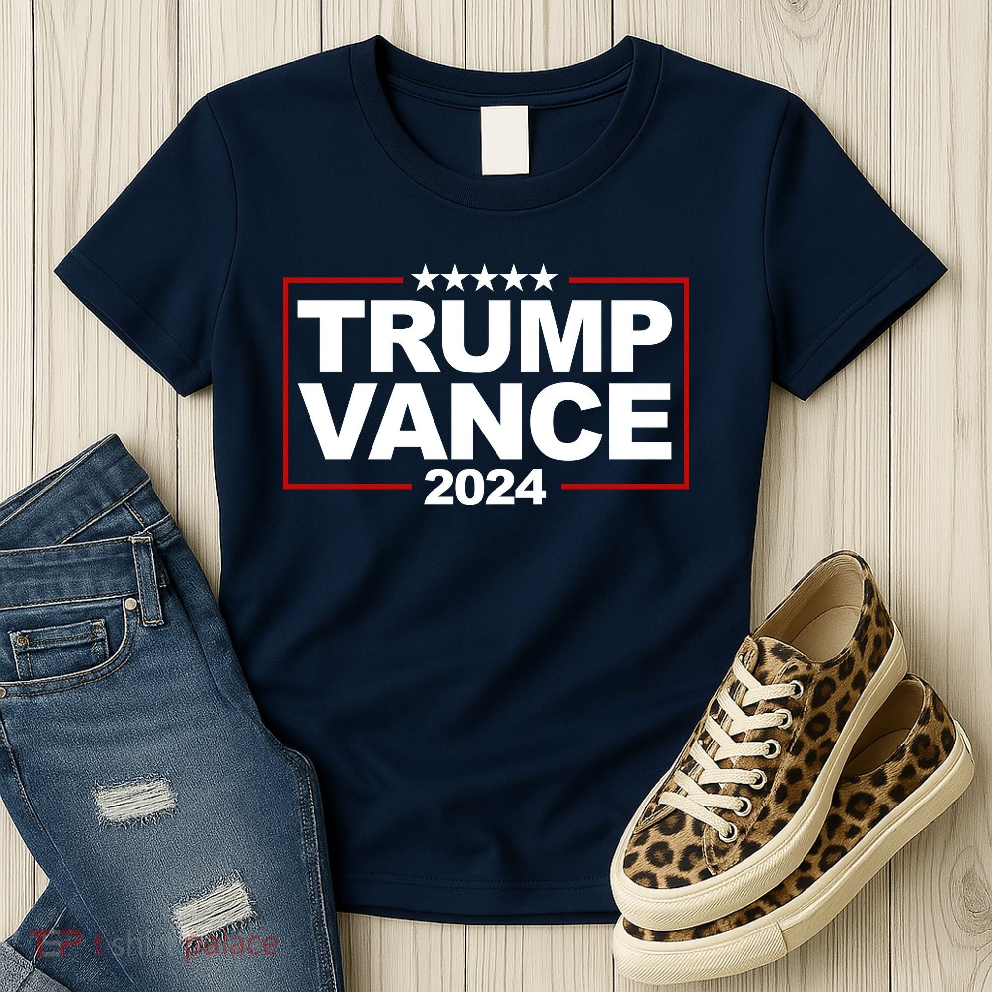 Donald Trump J. D. Vance Vice President 2024 Women's T-Shirt