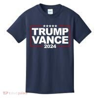 Donald Trump J. D. Vance Vice President 2024 Kids T-Shirt thumb 0
