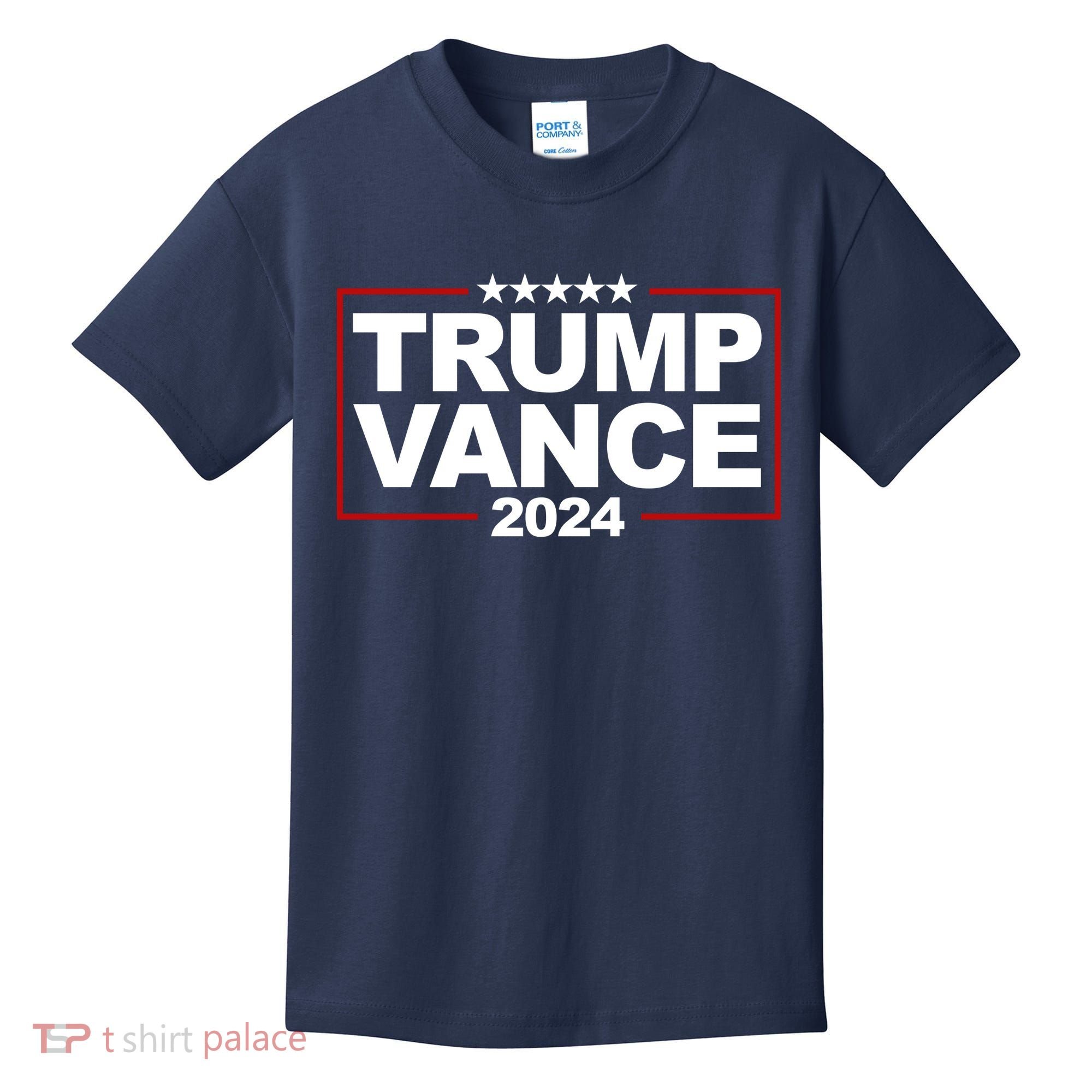 Donald Trump J. D. Vance Vice President 2024 Kids T-Shirt