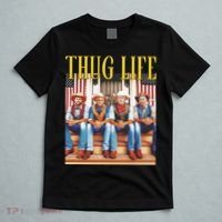 Donald Trump Jd Vance Elon Musk Robert F Kennedy Jr Thug Life T-Shirt thumb 5