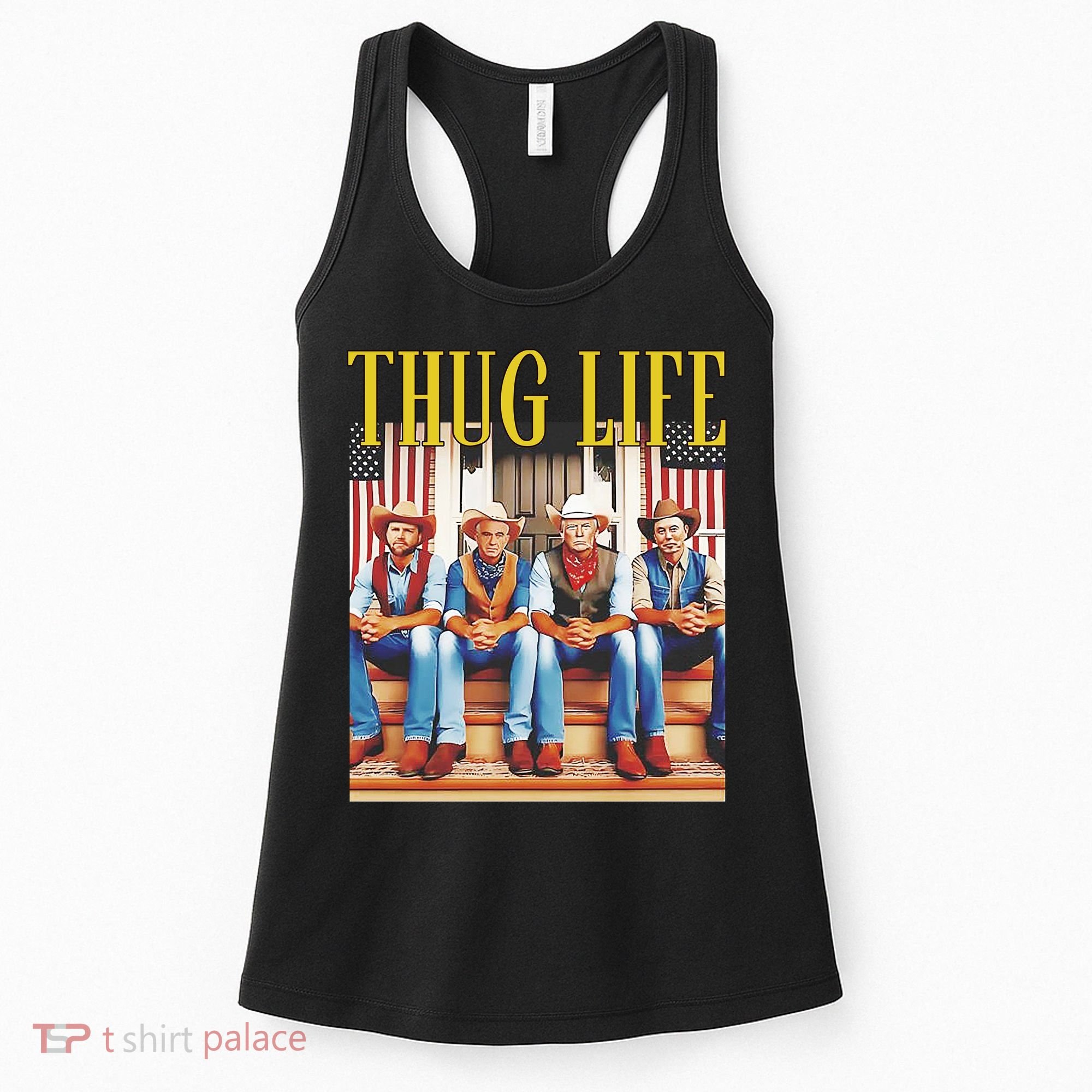 Donald Trump Jd Vance Elon Musk Robert F Kennedy Jr Thug Life Women's Tank Top