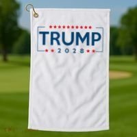 Donald Trump J D Vance 2028 Vance Trump 2028. Golf Towel thumb 1