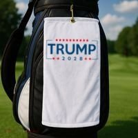 Donald Trump J D Vance 2028 Vance Trump 2028. Golf Towel thumb 2