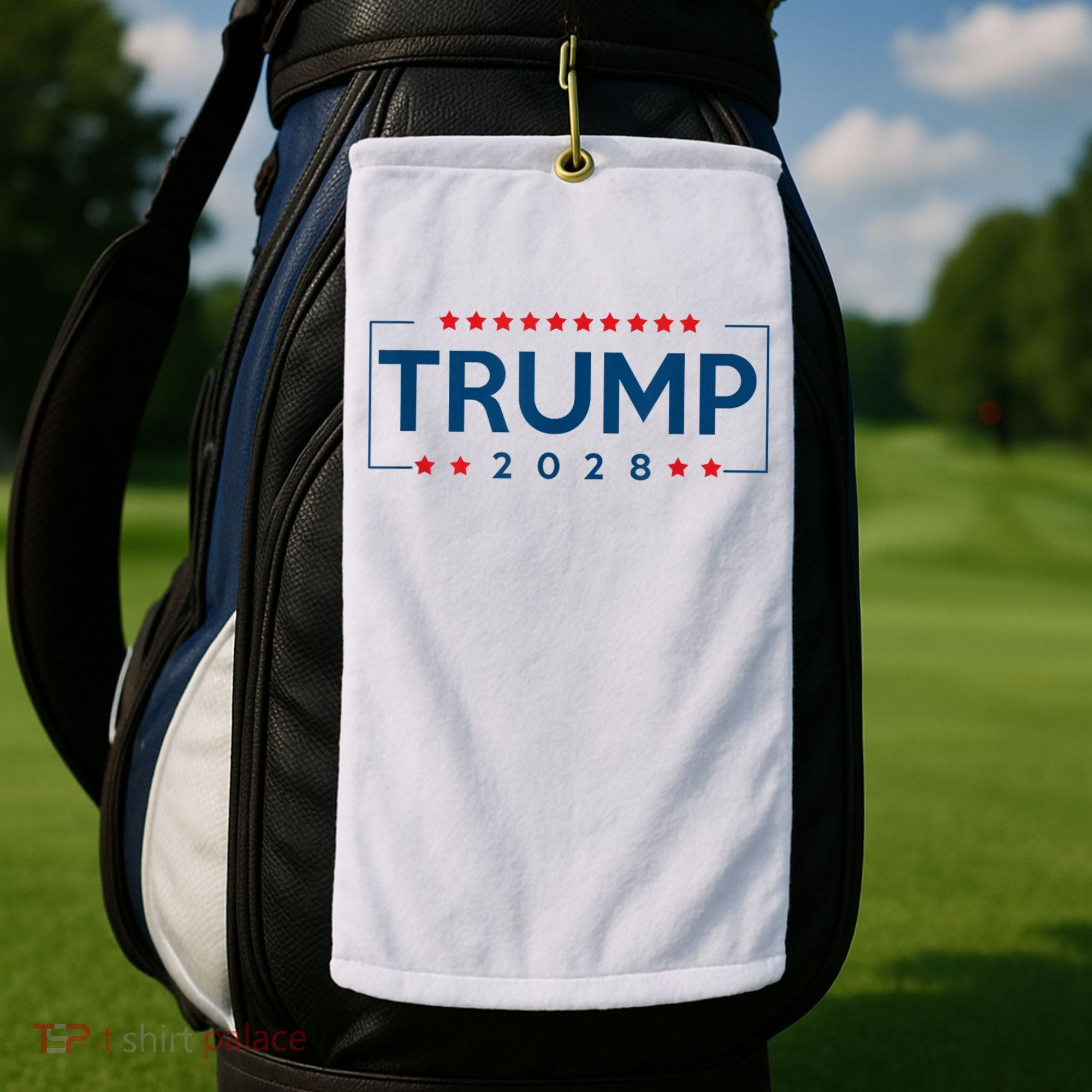 Donald Trump J D Vance 2028 Vance Trump 2028. Golf Towel
