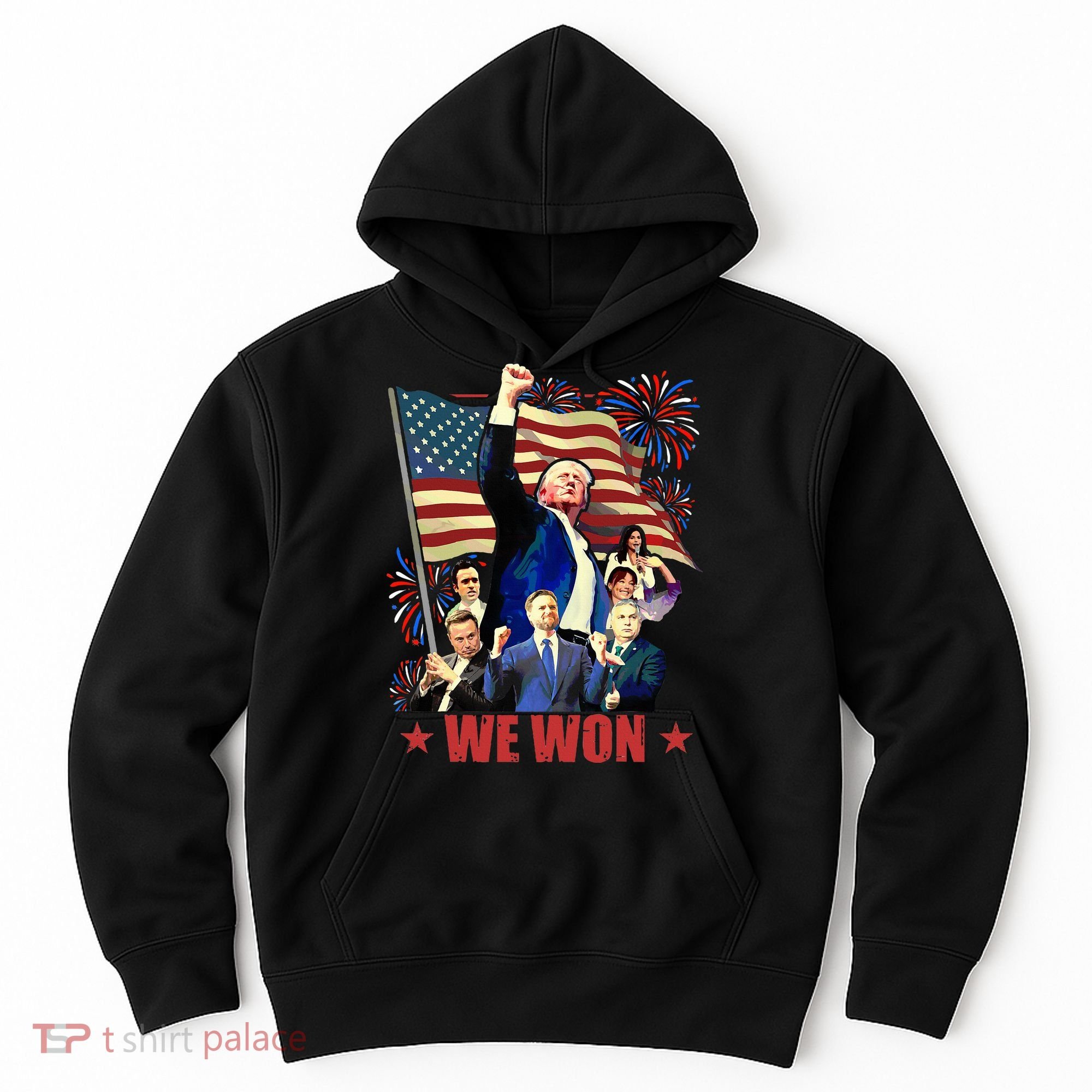 Donald Trump J.D Vance 2024 Made History Trump Legend Hoodie