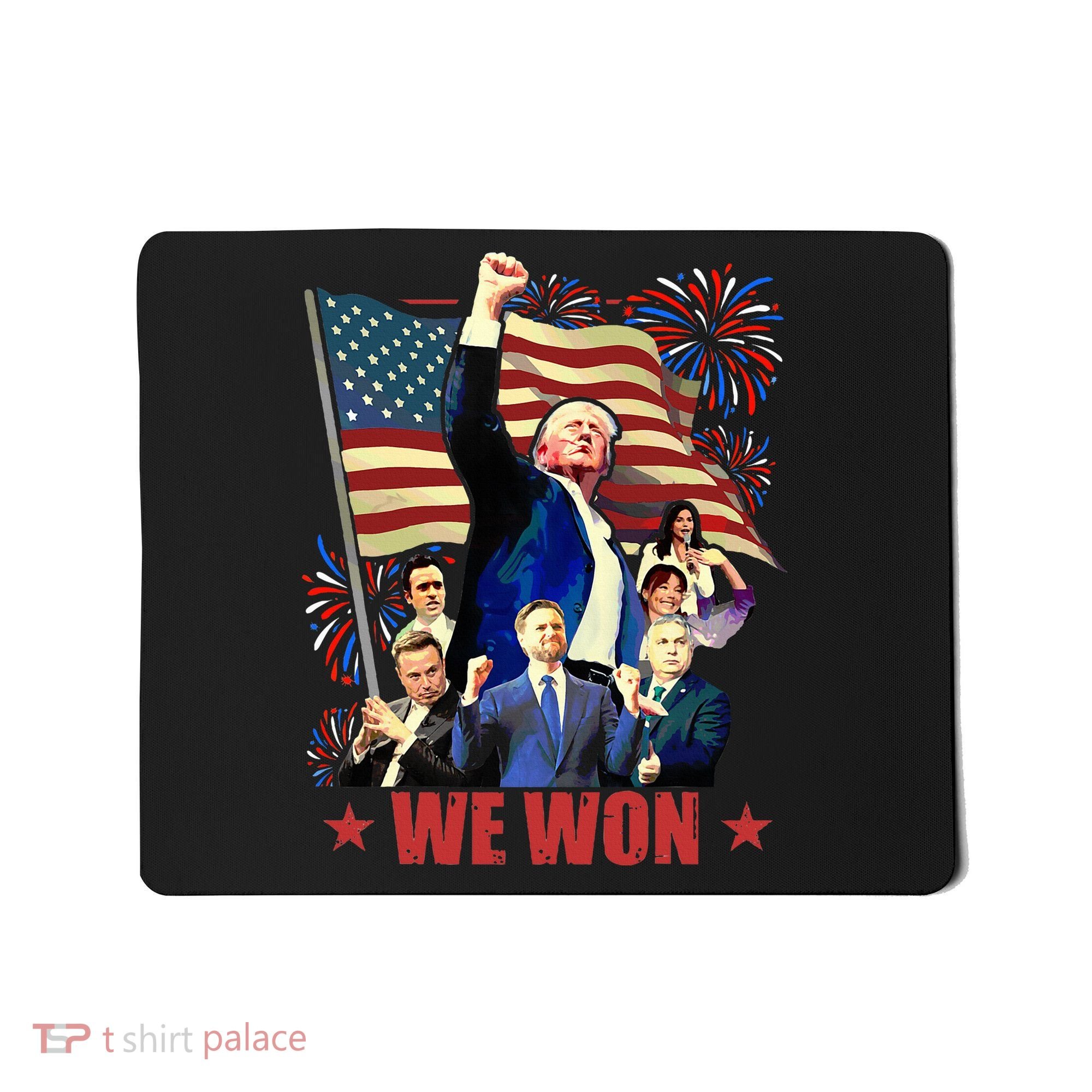 Donald Trump J.D Vance 2024 Made History Trump Legend Mousepad